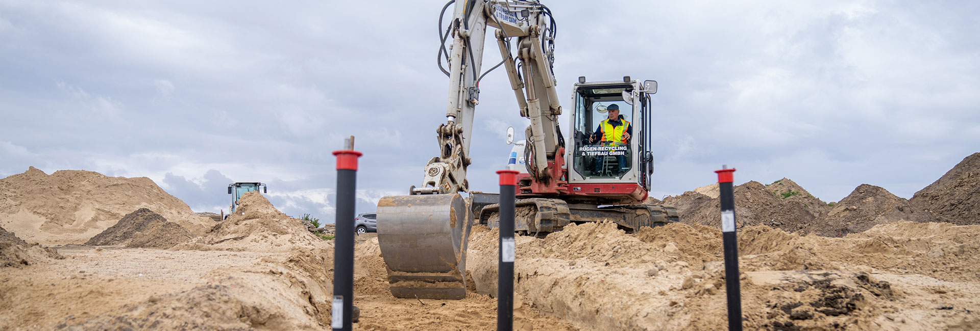 Tiefbau & Tiefbauarbeiten auf Rügen und in Stralsund