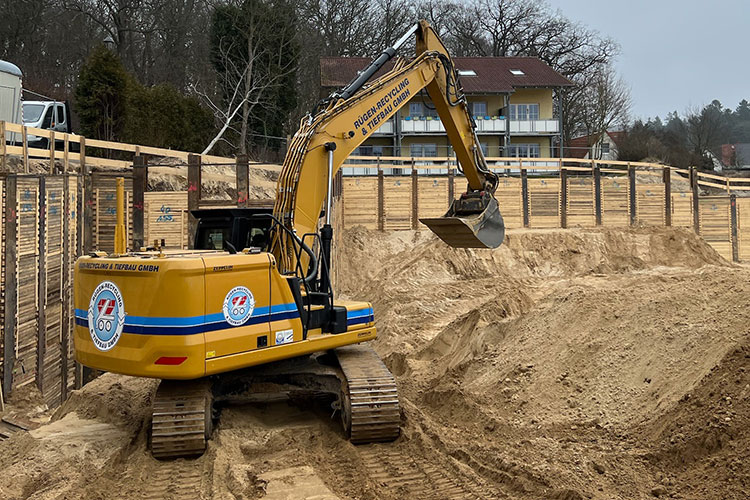 Erdbauarbeiten, Rügen-Recycling & Tiefbau GmbH