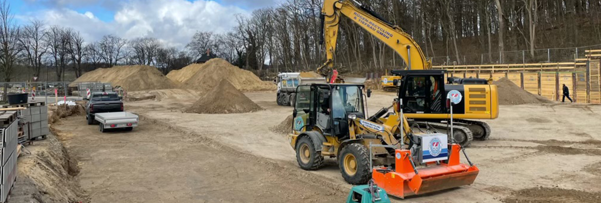 Tiefbaufirma auf Rügen - Rügen Recycling und Tiefbau GmbH